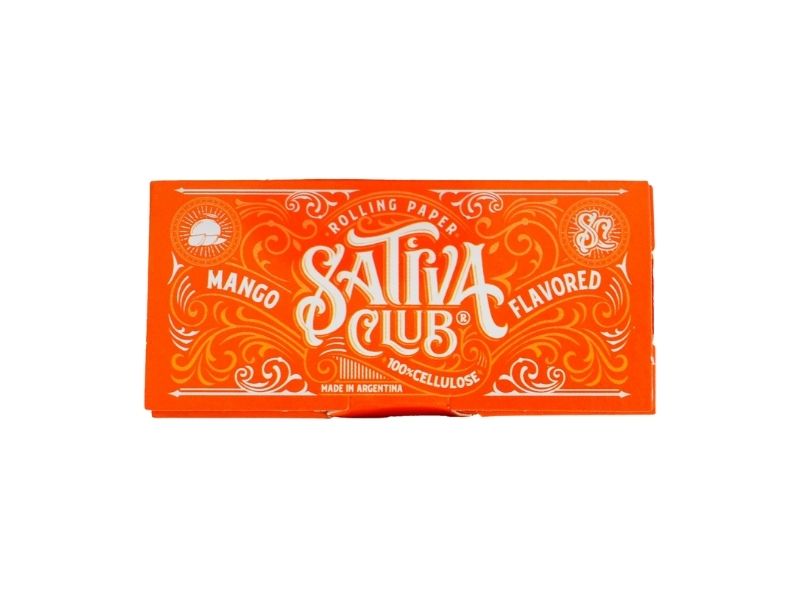 Sativa Club Celulosa Sabor Mango 1 1/4